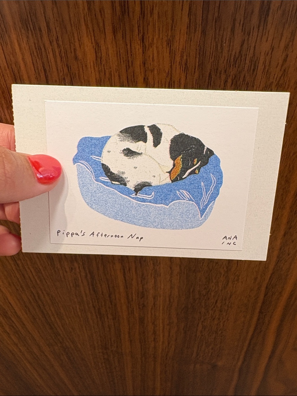 Anastasia inciardi mini print - Pippas afternoon Nap